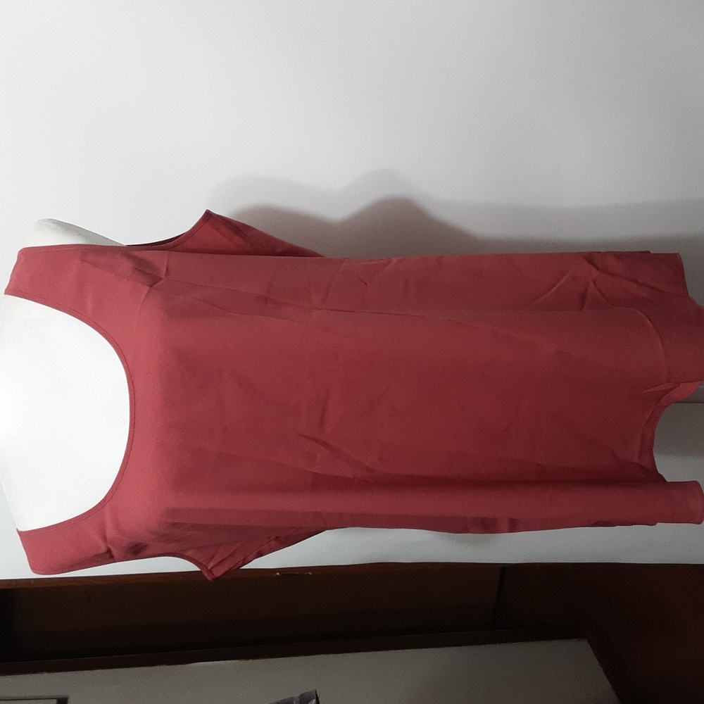 Soft Surroundings Womens L Brick Sleeveless Tank Top‎